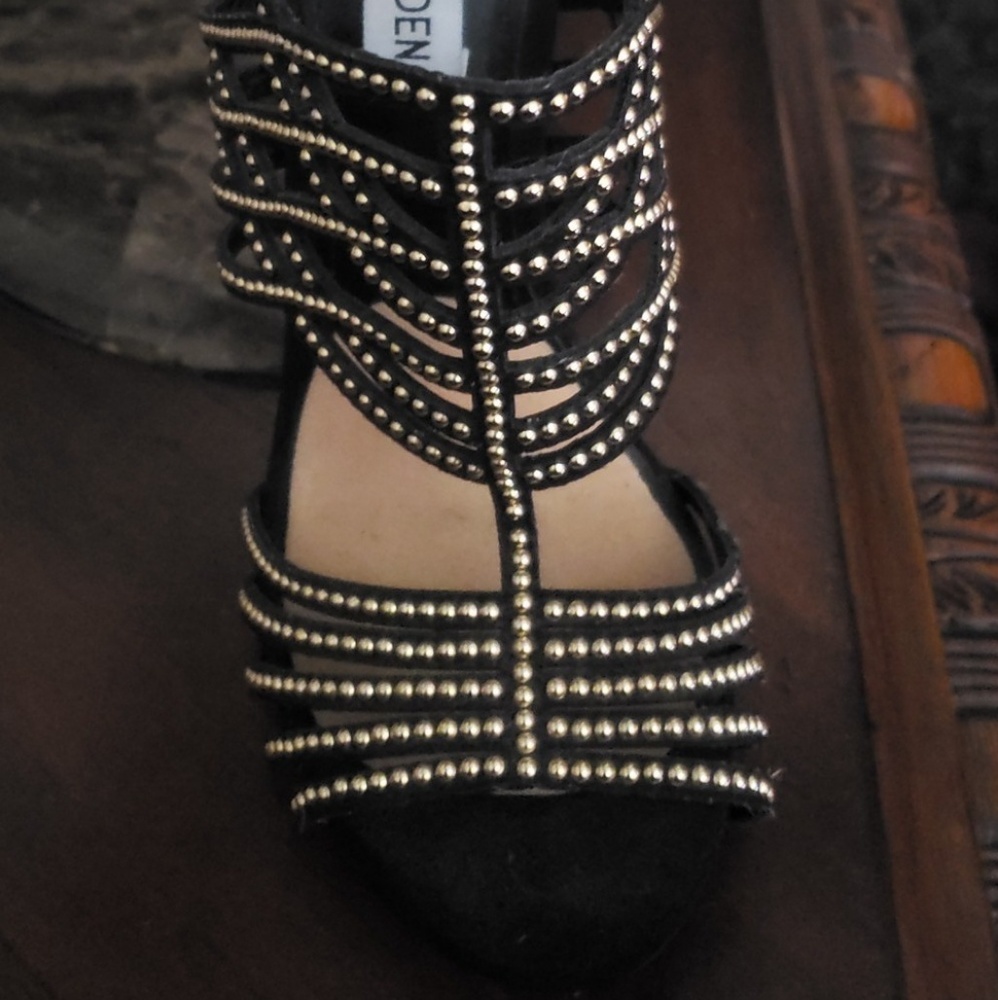 Open toe heels
